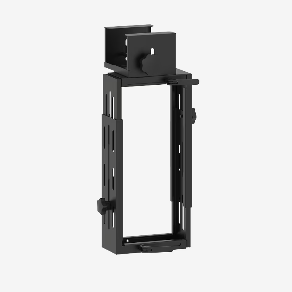 Argussync Heavy-Duty Under-Desk Adjustable CPU Holder
