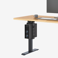 Argussync Heavy-Duty Under-Desk Adjustable CPU Holder