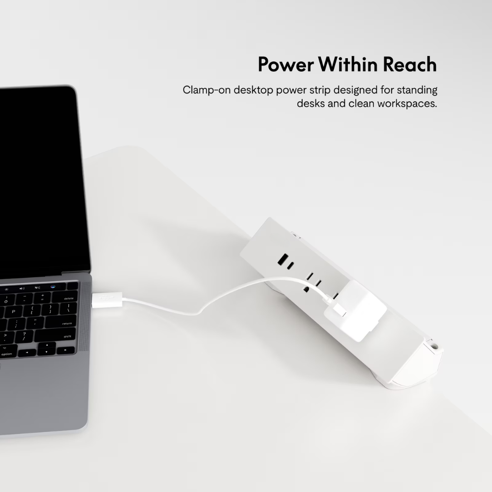 Argussync PowerDock Desktop Clamp Surge Protector