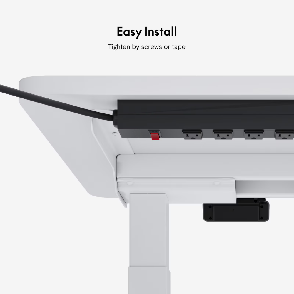 Argussync Stealth Under-Desk Power Strip Hub