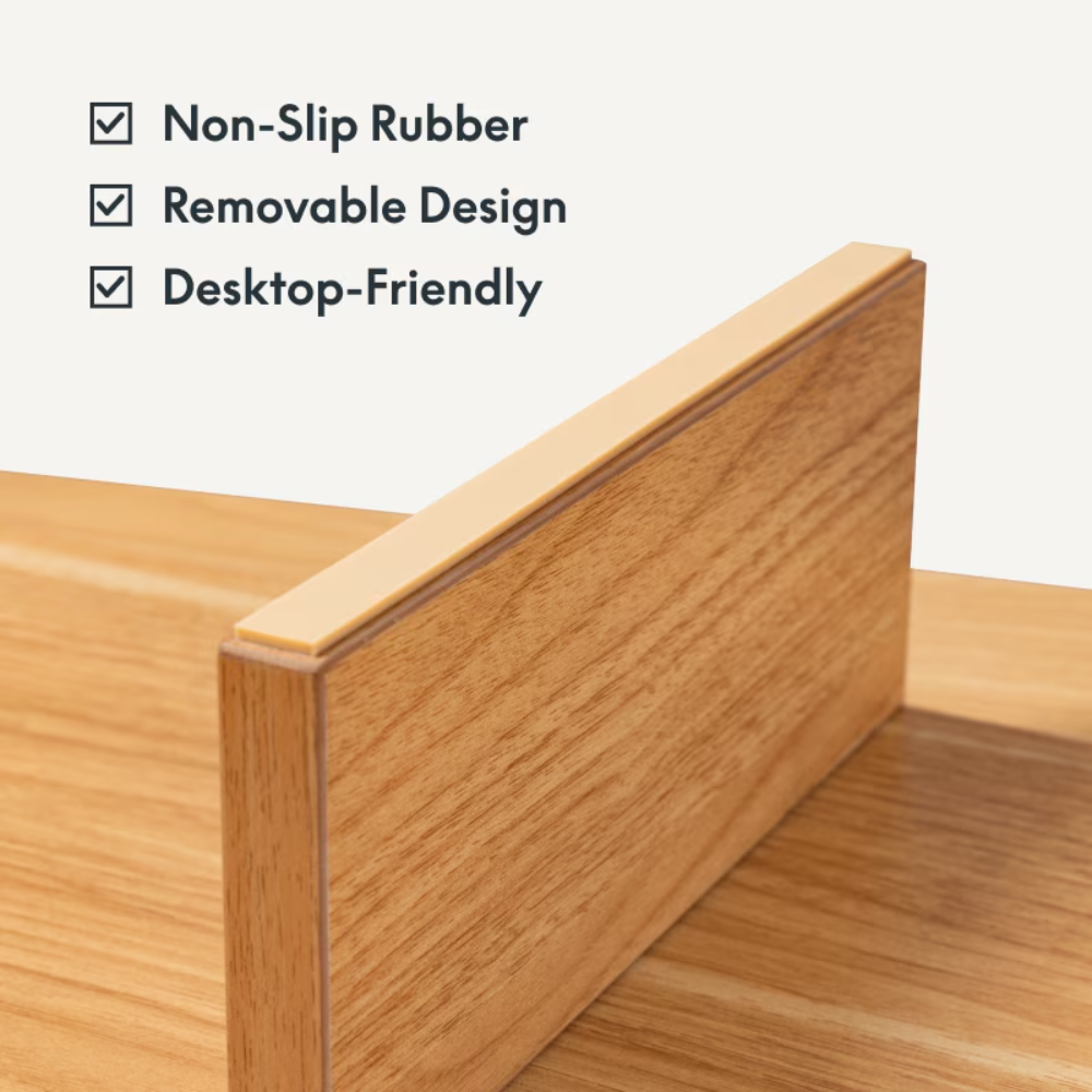 Argussync Dual-Drawer Ergonomic Monitor Riser Stand