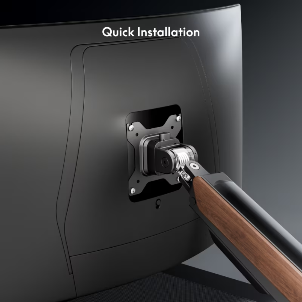 Argussync FlowLift Premium Gas Spring Monitor Arm