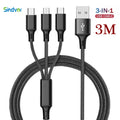 ArgusSync TriLink 3-in-1 Universal Charging Cable - 1