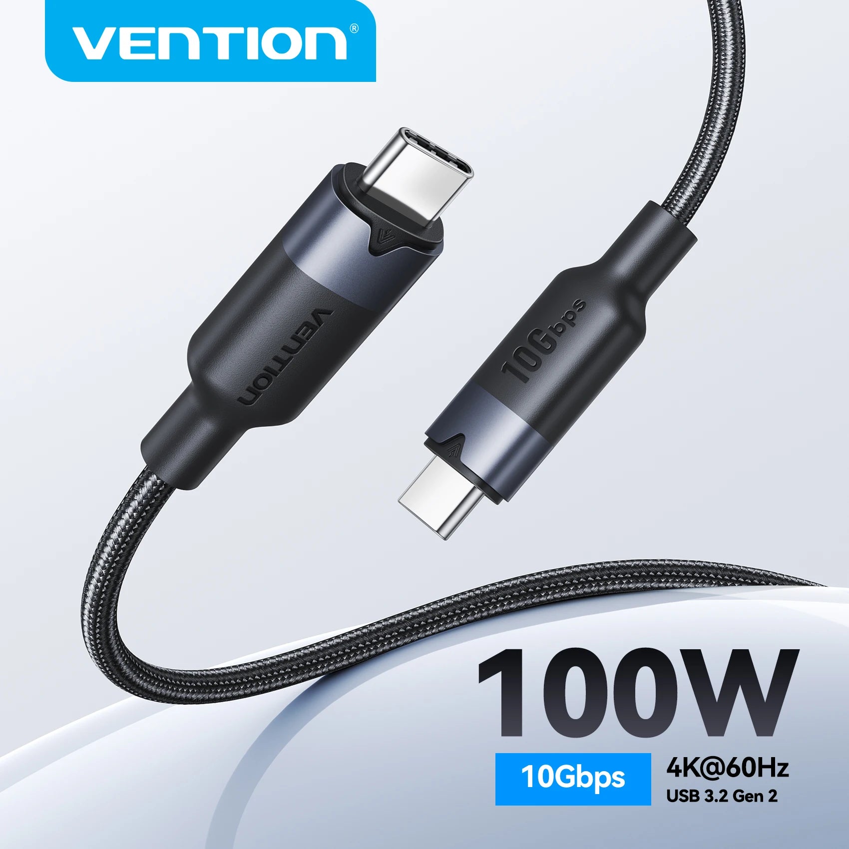 ArgusSync TitanLink 100W USB-C Braided Cable - 1